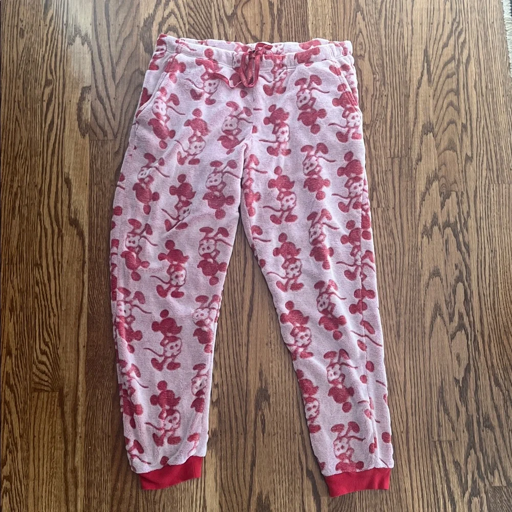 Disney Red and White Mickey Mouse Pajama Set